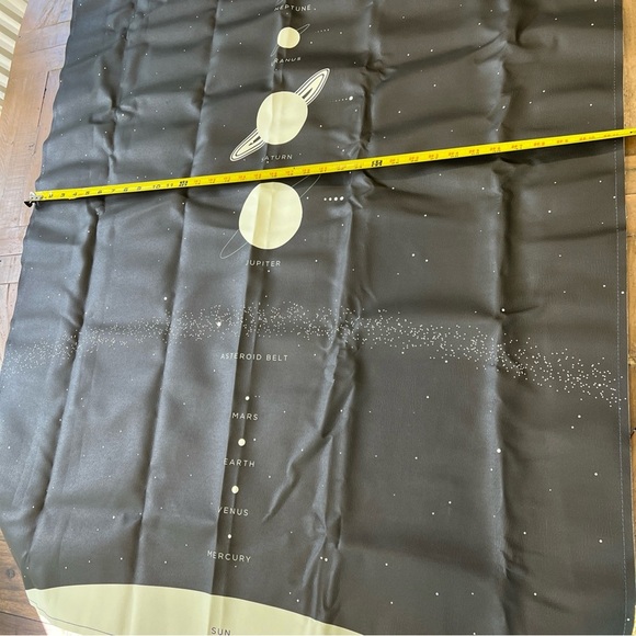 Gathre Waterproof Mini Solar System Leather Portable Play Mat Wall Art Compact - Picture 5 of 10